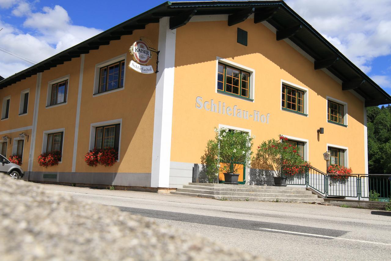 Schliefauhof Hotel Randegg Bagian luar foto